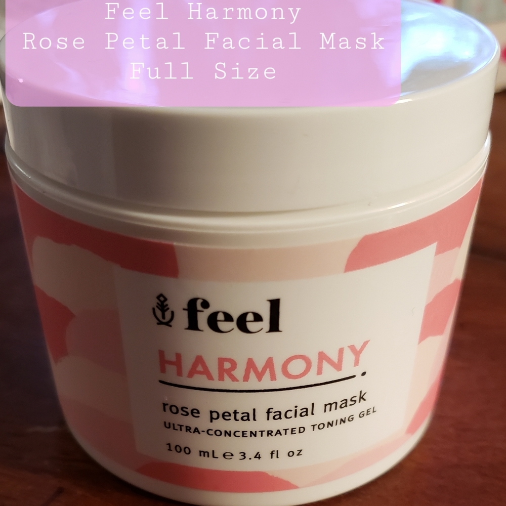 Feel Harmony Rose Petal Facial Mask-Unopened